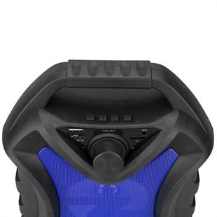 Mikado MD-5BT X-Life 5W 1200mAh Siyah/Mavi USB/SD Cart/Bluetooth Kablosuz MP3 Oynatıcı Hoparlör