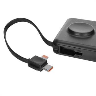 NCT PLUS OMI Series P10 10000mAh PD20W + QC3.0 18W 15W Magsafe + Watch Siyah LCD Taşınabilir Pil Şarj Cihazı Powerbank