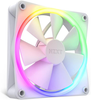 NZXT 120MM F120 RGB Beyaz PWM Kasa Fanı – RF-R12SF-W1