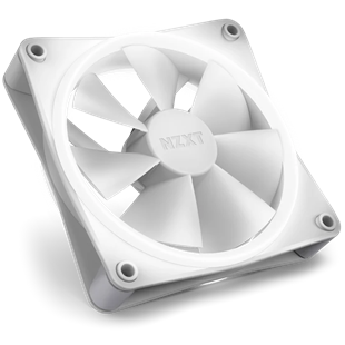 NZXT 140MM RF-D14SF-W1 F140 RGB Duo Single Kasa Fanı Beyaz