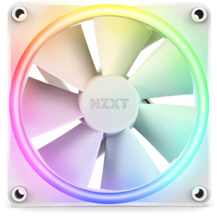 NZXT 140MM RF-D14SF-W1 F140 RGB Duo Single Kasa Fanı Beyaz