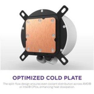 NZXT 360MM LCD KRAKEN ELITE 360 RGB v2 RL-KR36E-W2 AM5-1851p Sıvı Soğutmalı İşlemci Fanı Beyaz