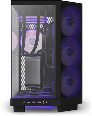 NZXT H6 FLOW CC-H61FB-R1 3-ARGB Fanlı Gaming Mid-Tower PC Kasası