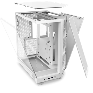 NZXT H6 FLOW RGB CC-H61FW-R1 Gaming Mid-Tower PC Kasası Beyaz