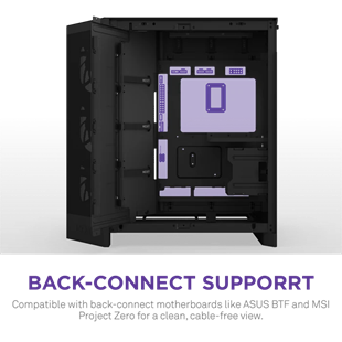 NZXT H9 FLOW CM-H92FB-01 Gaming Mid Tower PC Kasası