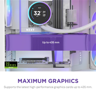 NZXT H9 FLOW RGB 2025 ARGB CM-H92FW-P1 Gaming Mid-Tower PC Kasası Beyaz