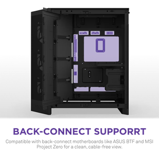 NZXT H9 FLOW RGB 2025 CM-H92FB-P1 Dual-Chamber EATX PC Kasası
