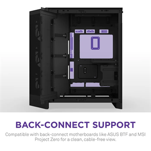 NZXT H9 FLOW RGB 2025 CM-H92FB-R1 Dual Chamber Gaming EATX PC Kasası