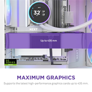NZXT H9 FLOW RGB 2025 CM-H92FW-R1 Gaming Mid-Tower PC Kasası Beyaz