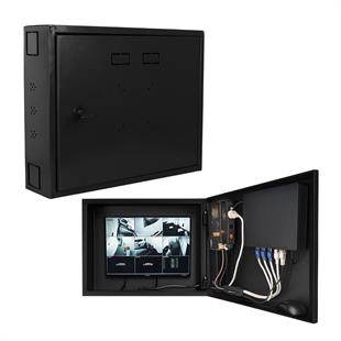 Novacom 45x35x10 Cm Dik Tip Gri Monitör Takılabilen Dvr Kabini