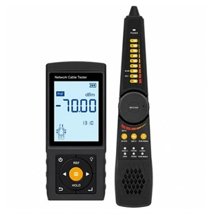 Novacom NVC-LT200 3 Lcd Ekranlı Tdr Metraj - Pse Voltaj - Network Kablo Test Cihazı