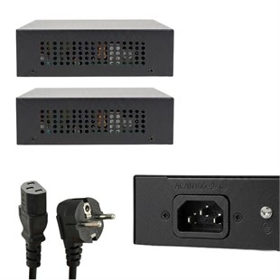 Novacom NVC-PSE0820 100/1000 Mbps 8 Port PoE + 2 Port Uplink Switch