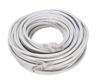 ODS 02R45R45C6UJ1W10A CAT6 UTP LSZH BAKIR 10 Metre Beyaz Patch Cord