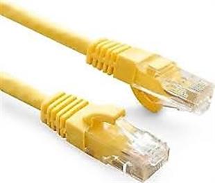 ODS 02R45R45C6UJ1Y0.5A CAT6 UTP LSZH BAKIR 0.5 Metre Sarı Patch Cord