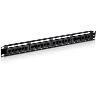 ODS 10C-SB1U24PCAT6U-RL1A 24 Port CAT6 UTP DOLU Patch Panel