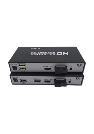 ODS 20KM Hdmı-Usb KVM Fiber Extender