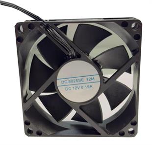 OEM 8025SE 8x8 cm Siyah Kasa Fanı