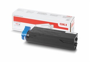 OKI B412/B432/B512/MB472/MB492/MB562 Siyah Orijinal Yüksek Kapasiteli Toner Kartuşu (Black Toner - 7K)