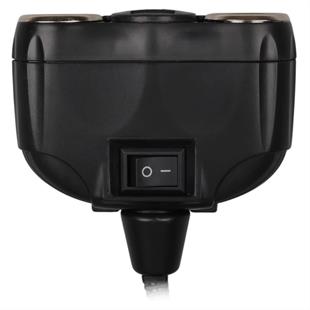 Olesson 1630 12-24V Çift USB Girişli 120W 80cm Kablolu 2LI Araç Çakmak Çoklayıcı
