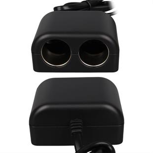 Olesson 1644 12-24V 100W 70cm Kablolu 2LI Araç Çakmak Çoklayıcı