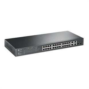 Omada PRJ SL2428P 24FE 250W yönetilir PoE switch,