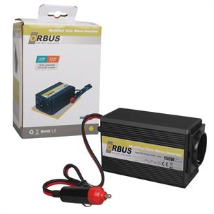 Orbus MS150W 150W 12V DC - 220V AC Modifiye Sinüs Araç Çakmaklık İnverteri