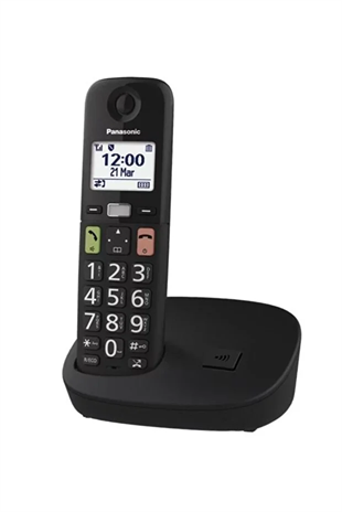 PANASONIC KX-TGU110 Kablosuz LCD Ekranlı Telefon Siyah