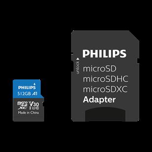 PHIIPS 512GB MICRO SDXC 100 MB/S C10 FM51MP65B/00
