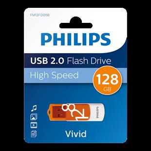 PHILIPS 128GB USB2.0 25/10MB/S FM12FD05B/00
