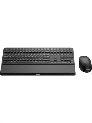 PHILIPS KABLOSUZ  KLAVYE&MOUSE SET SPT6607 SİYAH