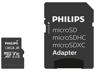 PHILIPS MicroSD 128GB FM12MP45B/00 Class10 Hafıza Kartı