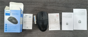 PHILIPS SPK7347 Nano Alıcılı Kablosuz 1200dpi siyah Mouse