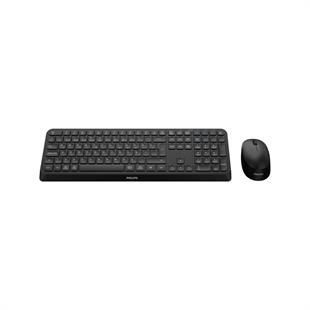 PHILIPS SPT6407 KABLOSUZ STANDART SİYAH Q KLAVYE+MOUSE