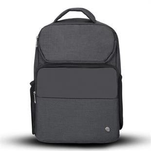 PLM OCTAGON NOTEBOOK SIRT ÇANTASI SİYAH 15.6