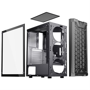 POWER BOOST JBST-GBF3101B Powersız Siyah Mid Tower ATX Kasa