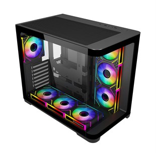 POWER BOOST JBST-GBG2852B-850W 850W 80+ Bronze Siyah (Curved) Mid Tower ATX Kasa