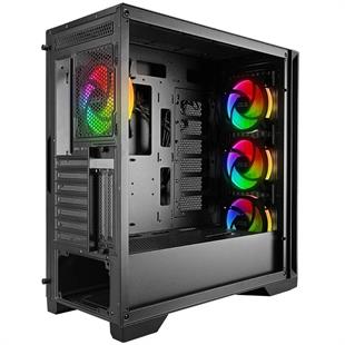 POWER BOOST VK-G4306S Powersız Siyah Mesh ARGB Ring Fanlı Full Tower E-ATX Kasa