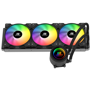 POWERBOOST 360MM CIRCLE 360B PB-LCS-CR360B Rainbow Fanlı AM5-1851p Sıvı Soğutmalı İşlemci Fanı