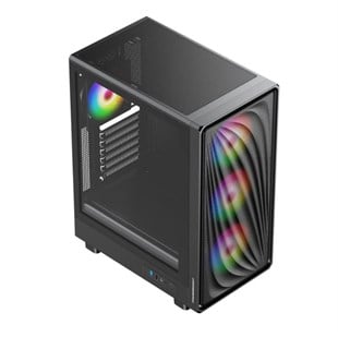 POWERBOOST 650W 80+ BRONZE PBA5065B-650W Gaming Mid-Tower PC Kasası