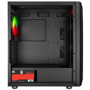 POWERBOOST 650W 80+ PB-P3701B 4-ARGB Fanlı Gaming Mid-Tower PC Kasası