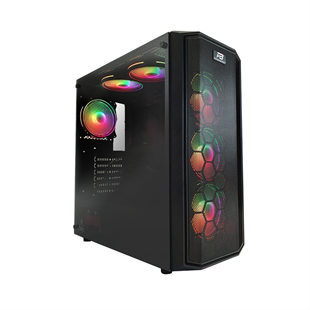 POWERBOOST 650W 80+ X58RGB 6-RGB Fanlı Gaming Mid-Tower PC Kasası