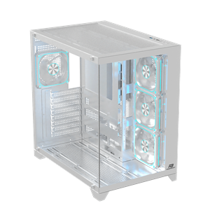 POWERBOOST 750W 80+ BRONZE PB-C9025W 4-ARGB Fanlı Gaming Mid-Tower PC Kasası