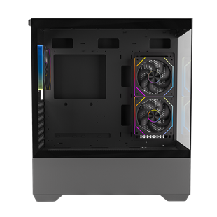 POWERBOOST 750W 80+ BRONZE PB-J9031B 3-ARGB Fanlı Gaming Mid-Tower PC Kasası