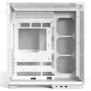 POWERBOOST ECLIPSE JBST-PBA100W 8-ARGB Fanlı Gaming Mid-Tower PC Kasası Beyaz