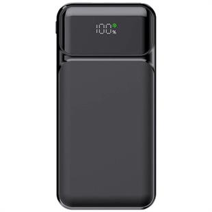 POWERBOOST NIGHT 115B 10000mAh 22.5W LCD GizliLED Siyah Taşınabilir Şarj Cihazı Powerbank