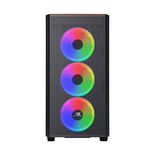 POWERBOOST PB-P2252BO 4-ARGB Fanlı Mid-Tower PC Kasası Turuncu