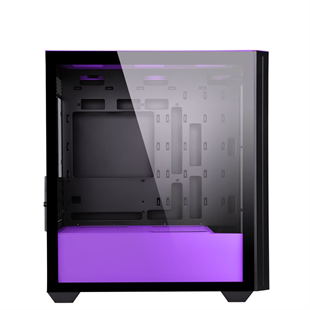 POWERBOOST PB-P2252BP 4-ARGB Fanlı Gaming Mid-Tower PC Kasası Mor-Siyah
