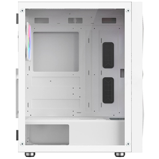 POWERBOOST PB-P3509BW 4-ARGB Fanlı Gaming Mid-Tower PC Kasası Beyaz