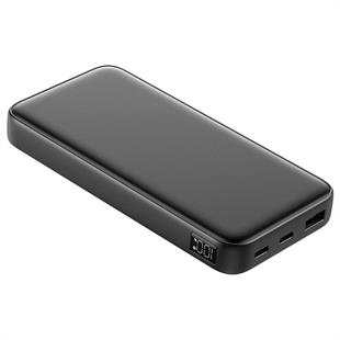 POWERBOOST PRIME 130B 10000mAh 22.5W Dahili Kablolu LCD Siyah Taşınabilir Şarj Cihazı Powerbank