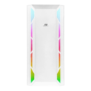 POWERBOOST VK-G3701W 3-RGB Fanlı Gaming Mid-Tower PC Kasası Beyaz